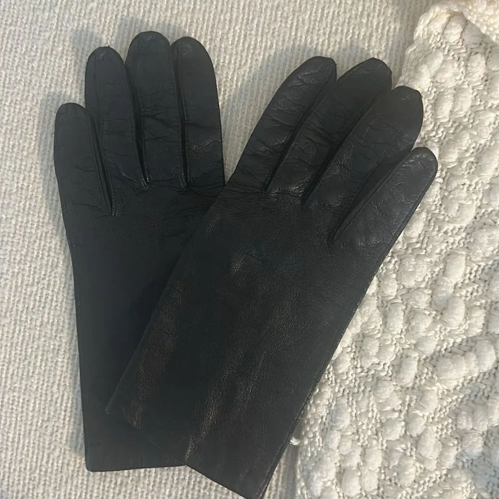 Italian Vintage Leather Women’s Gloves 7.5